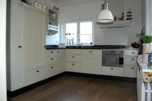 Keuken voor dijkwoning in Hank