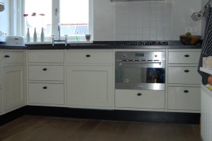 Keuken voor dijkwoning in Hank