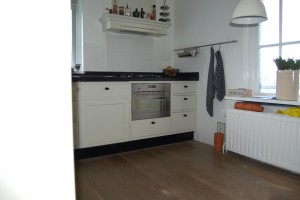 Keuken voor dijkwoning in Hank