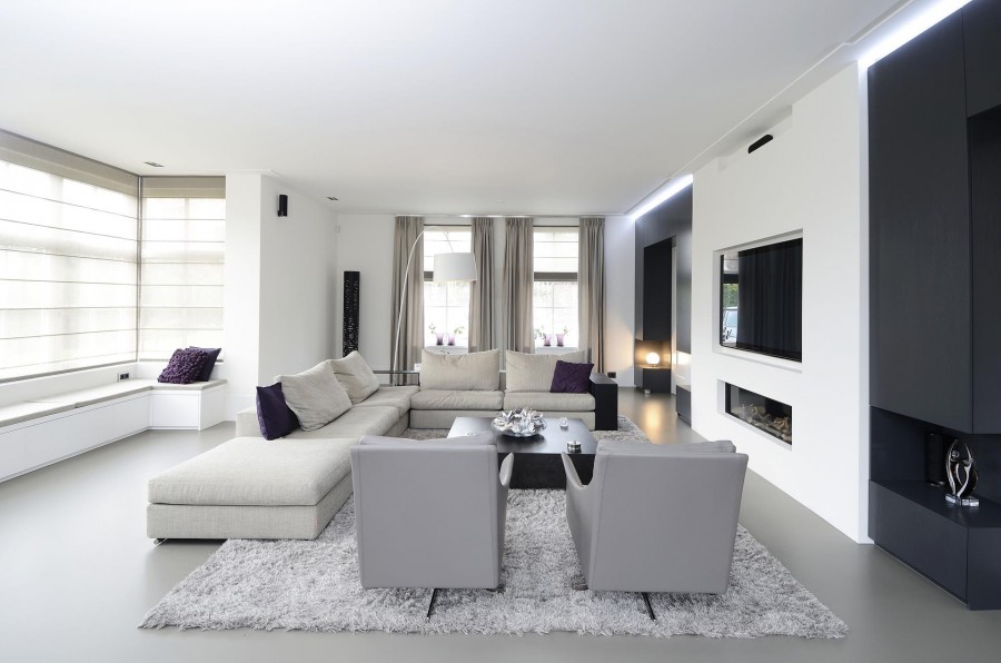Inrichting luxe villa - de Leeuw & van Vugt
